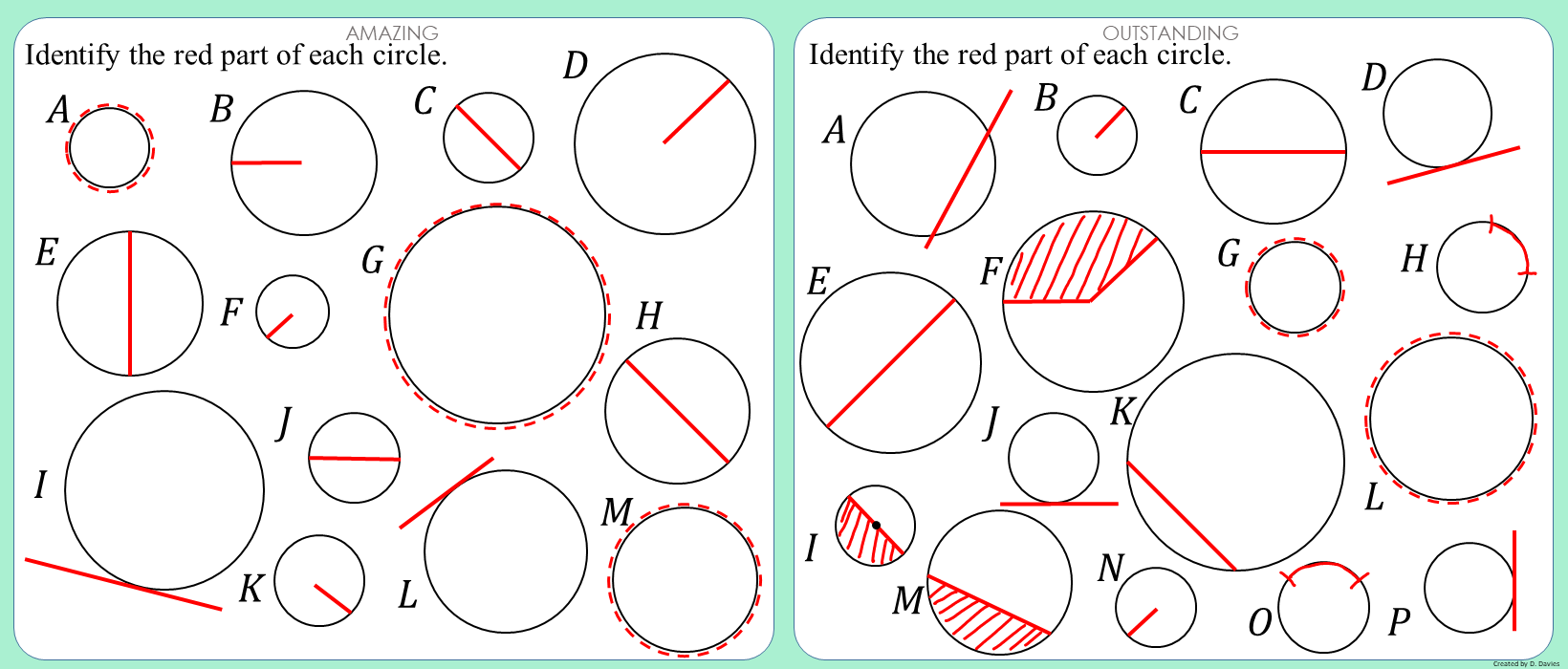 Circles - 01 - Parts of a circle 1